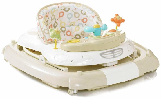 Mychild Walk'n'Rock 2-in-1 Baby Walker Neutral - Image 3
