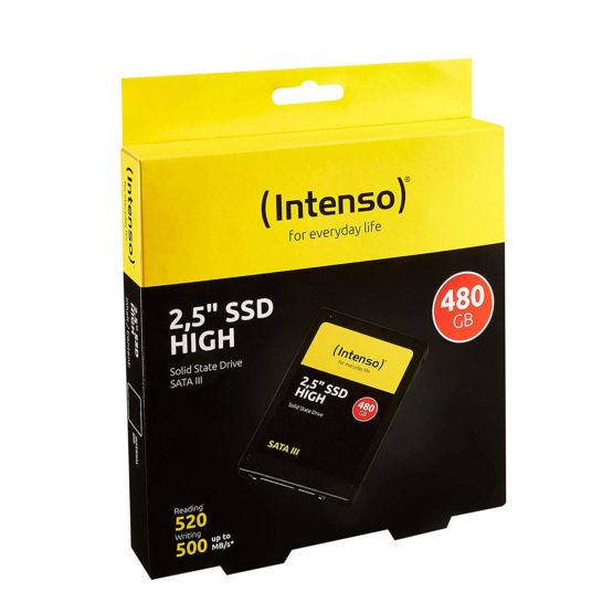 Intenso 480 GB 2.5-Inch Internal Solid State Drive, Black - Image 2