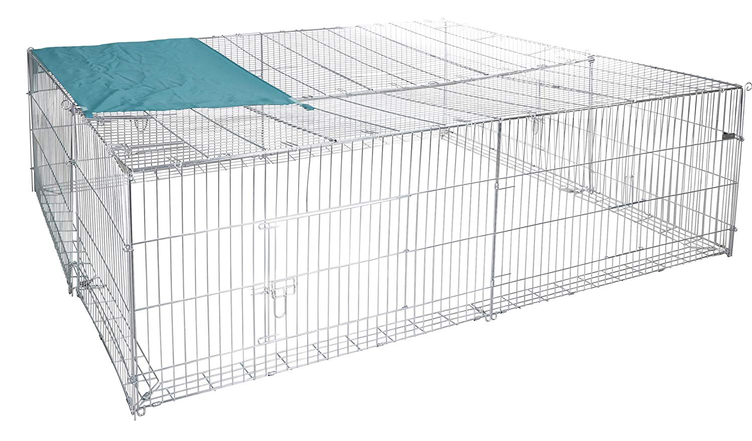 Kerbl Extension Unit with Escape Lock, 230 x 76 x 70 cm, Money, L 230 x P 76 x H 70 cm