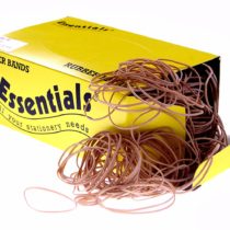Whitecroft Essentials No 38 3x150mm Natural Rubber Bands (Box of 454g)