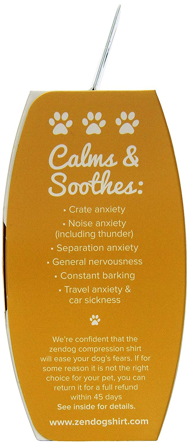 Contech Enterprises Inc. Zendog Anxiety Shirt/Calming Vest XS, Black, Extra Small - Image 2