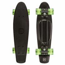 Xootz Kid's Complete Retro Plastic Skateboard with LED Light Up Wheels