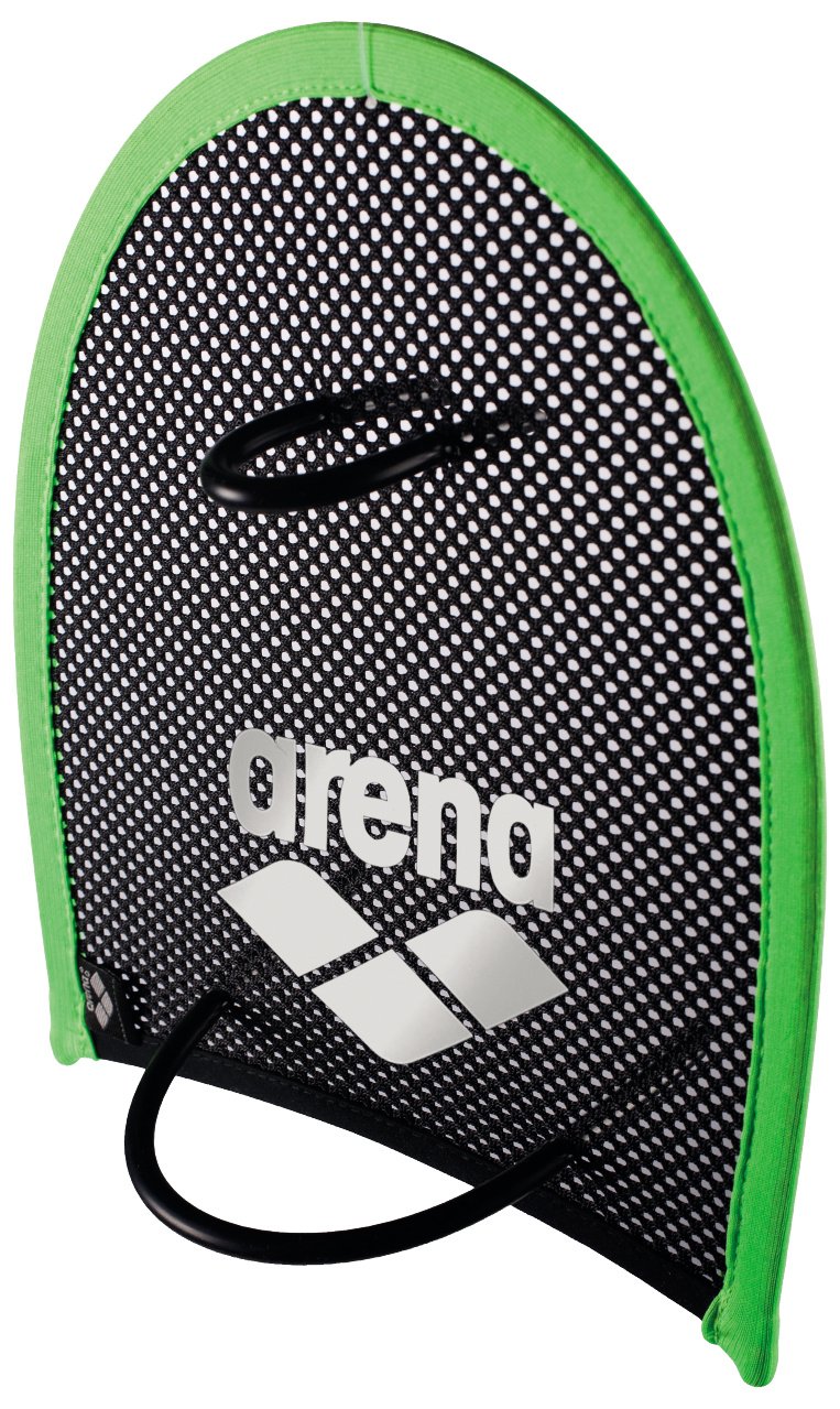 Arena Adult Swimming Hand Paddles Flex, Unisex, Handpaddles Flex, Acid Lime/Black, M, Acid Lime/Black, Green - Image 2