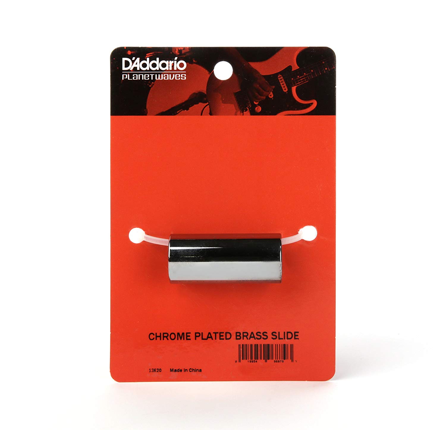 Planet Waves PWCBS-SS Small Chrome-Plated Brass Guitar Slide - Image 3
