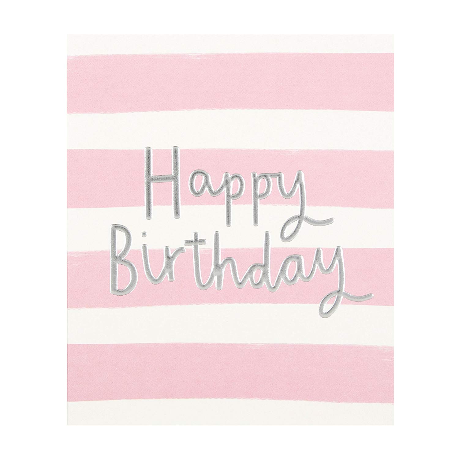 Hallmark 25507945 Birthday Studio Card "Blank" - Small, Pink - Image 2