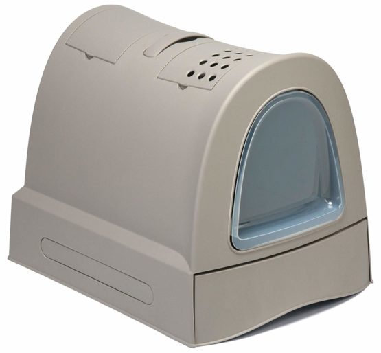 Imac Hygienic Tray Sandbox Cats - Sanitary Tray Catera Sandbox Covered Sandbox WC Cats Zuma 40 x 42.5 x 56 cm Gray - Image 2