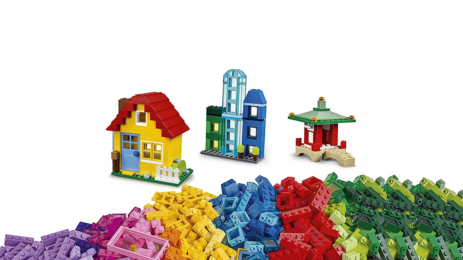LEGO 10703 Classic Creative Builder Box Construction Set, Colourful ...