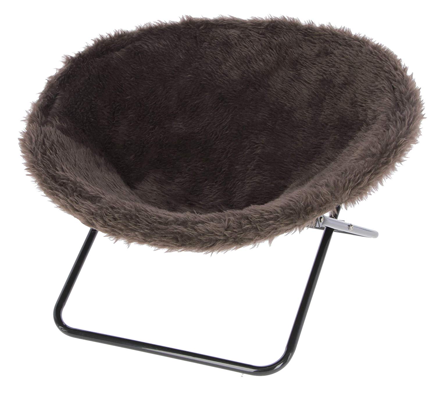 Kerbl Cat Sleeping Nest Sharon 50cm Brown, 50 x 50 x 3 cm (L x W x H)