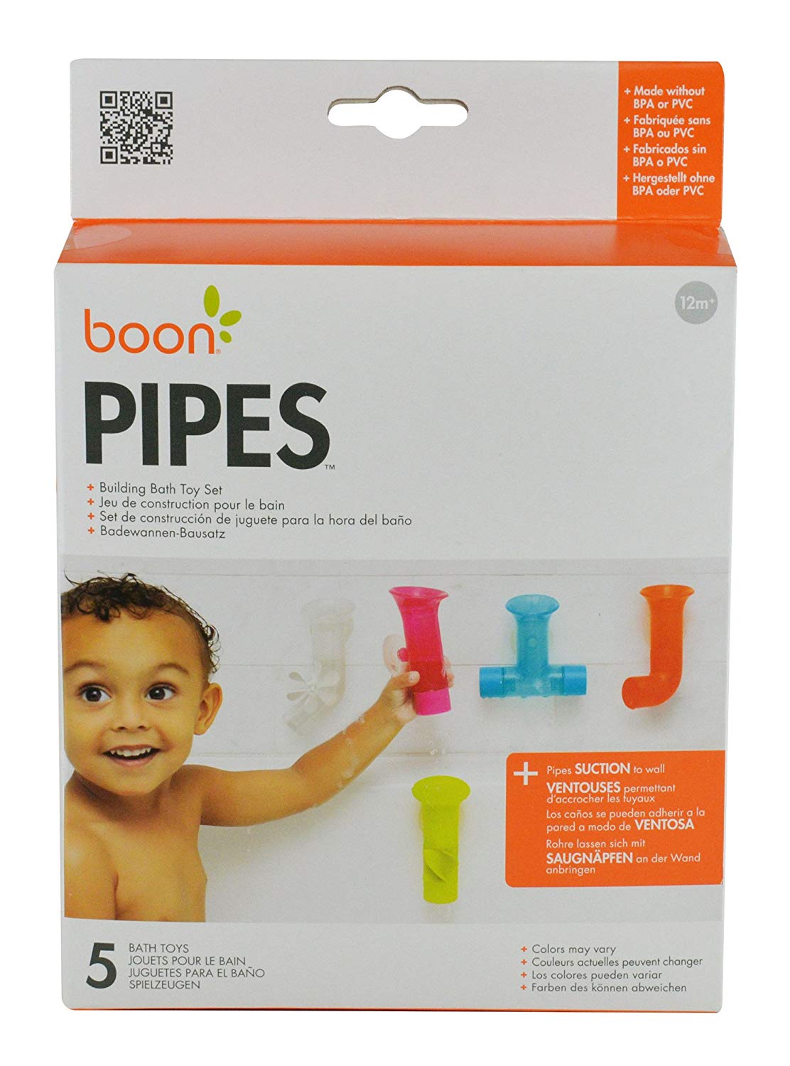 TOMY Boon Pipes Baby Bath Toy Bath Accessories For Babies And