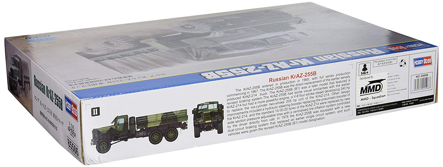 Hobbyboss 85506 1:35-Russian KrAZ-255B - Image 2