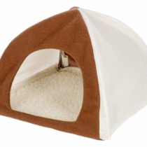 Kerbl Tipi Hamster,18 x 18 x 16 cm, Brown/White