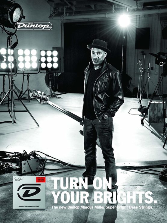 Dunlop DBMMS45105 Marcus Miller Super Bright Bass Strings, Medium.045–.105, 4 Strings/Set - Image 3