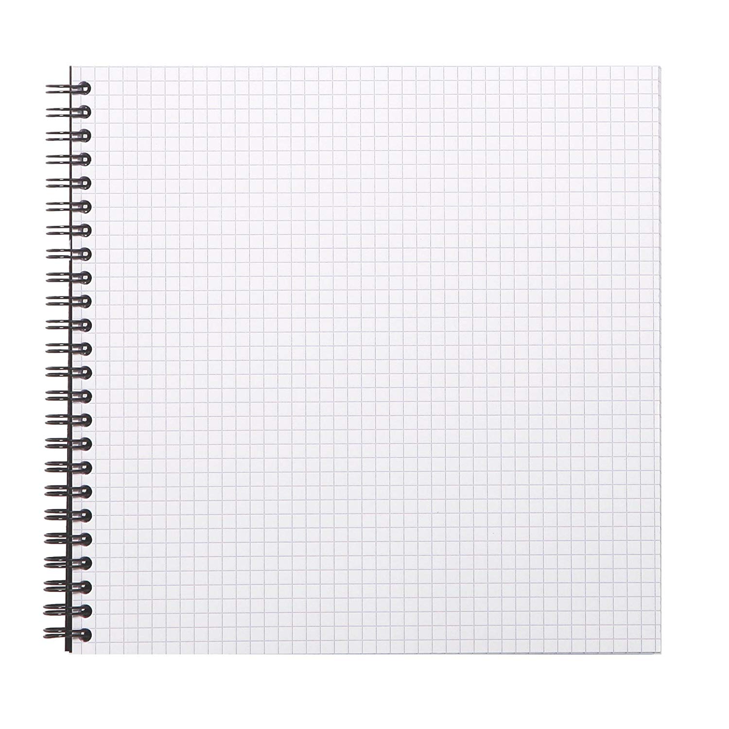 RHODIA 119960C - Spiral Notebook (Full Bound) Reverse Book Black 21x21 cm, ReverseBook - Image 3