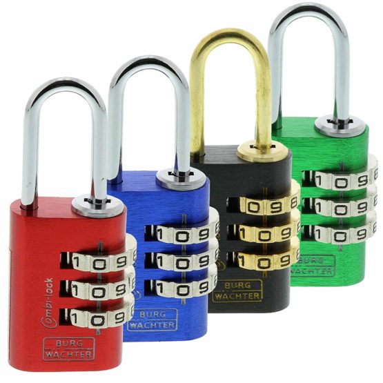 Burg-Wächter Combi 88 20 °F Sb Adjustable Combination Lock 3.2 mm Thickness 3 Digit Rollers, Assorted Colours - Image 4