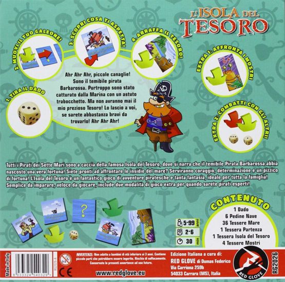 Red Glove Game - Treasure Island - Image 2