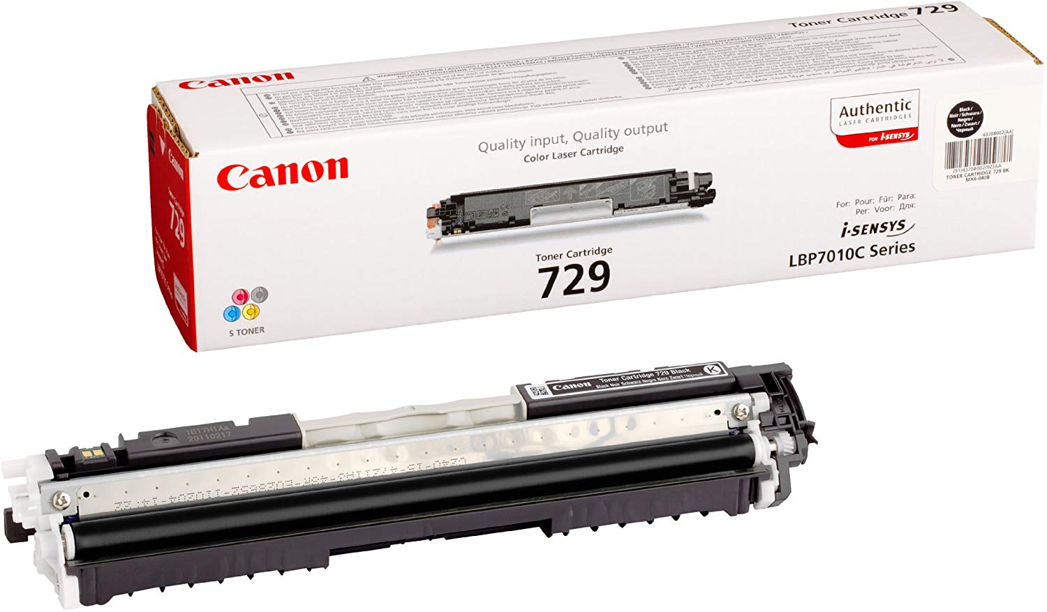 Canon 729 Toner Cartridge - Black, 4370B002 - Image 2