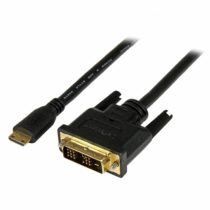 StarTech 2m Male to Male Mini HDMI to DVI-D Cable, Black