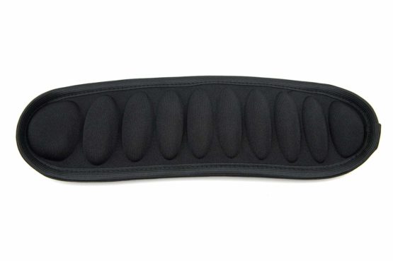 D'Addario Accessories Gel Guitar Strap Pad - Pad for Guitar Strap - Relieves Discomfort - Fits Over Guitar Straps - Black - Image 2