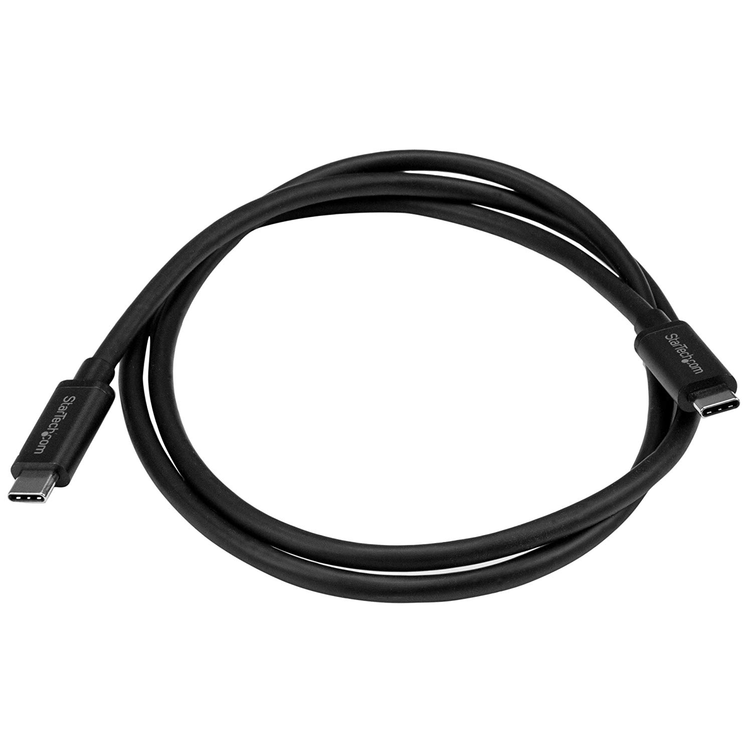 StarTech.com 3ft / 1m USB C to USB C Cable, USB 3.1 (10Gbps), 4K, USB-IF, Charge and Sync, USB Type C to Type C Cable - Image 3