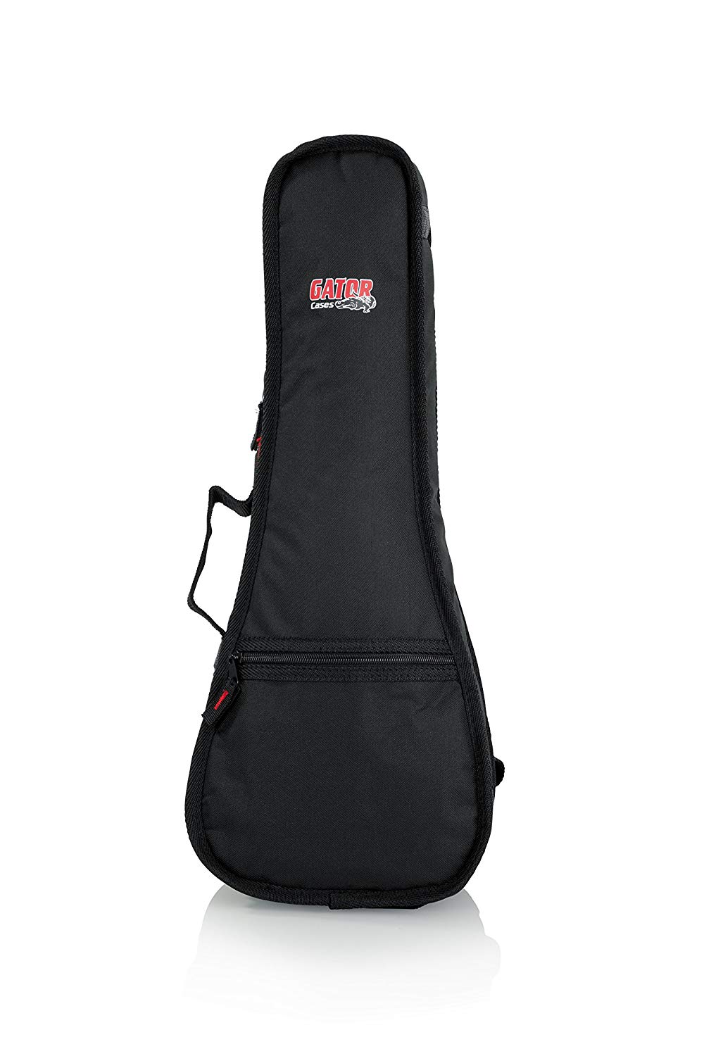 Gator Padded Gig Bag for Soprano and Concert Ukuleles, Black, Ukulélé soprano