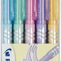 Pilot Frixion Light Soft Erasable Highlighter - Assorted, Pack of 5
