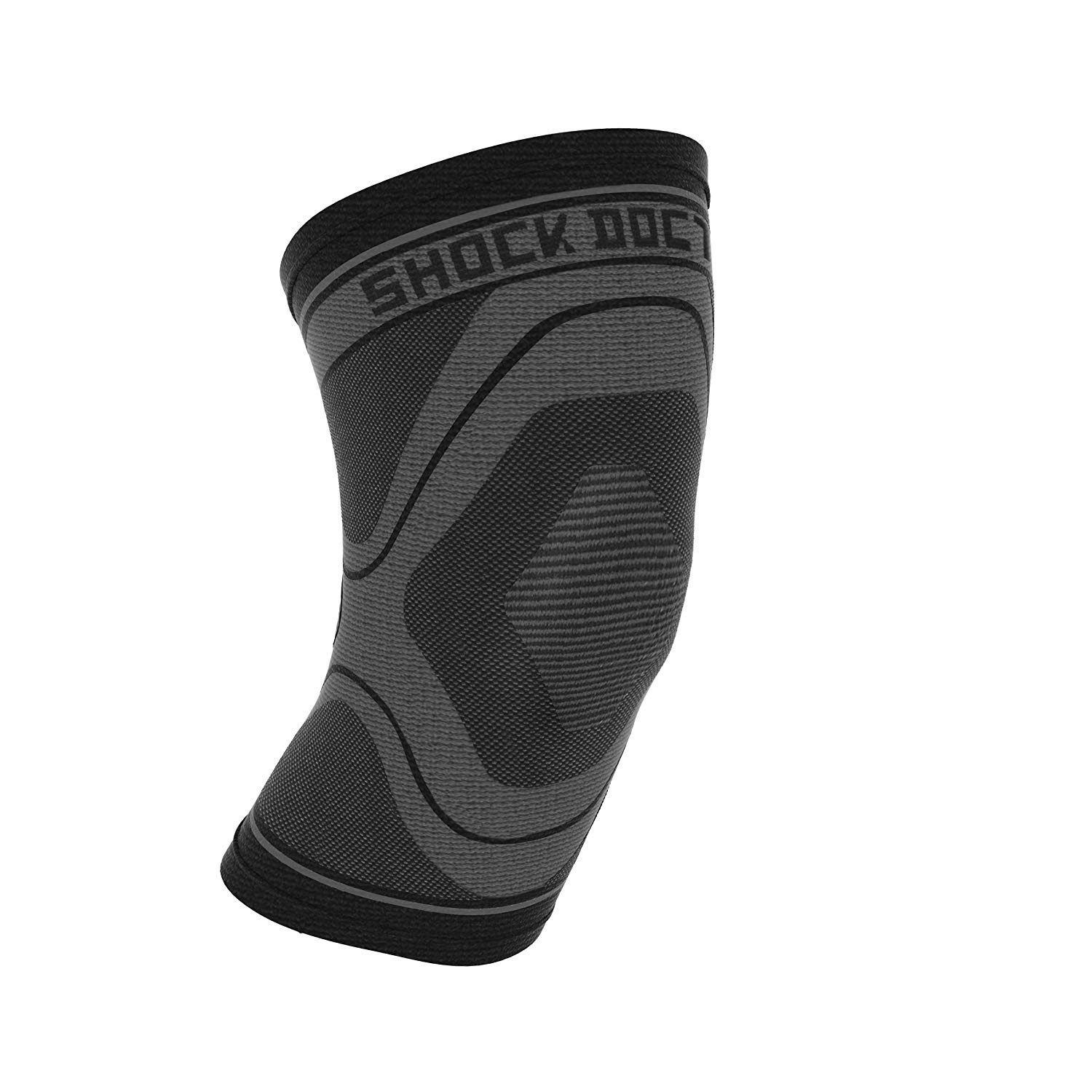 Shock Doctor Compression Knit Knee Sleeve - Black, Large