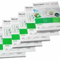 GBC A3 2x75 Micron Matt Laminating Pouches, Pack of 100, 41660E