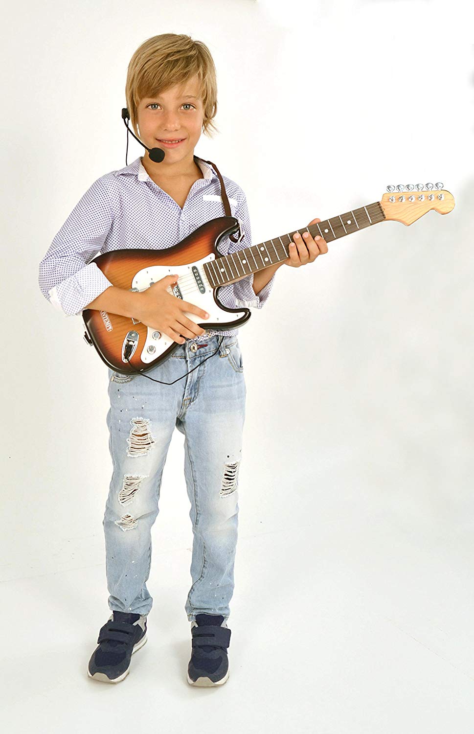 Bontempi 24 1310 1310 Rock Electronic Guitar, Multicolor, 67 x 22 x 4.5 cm - Image 3