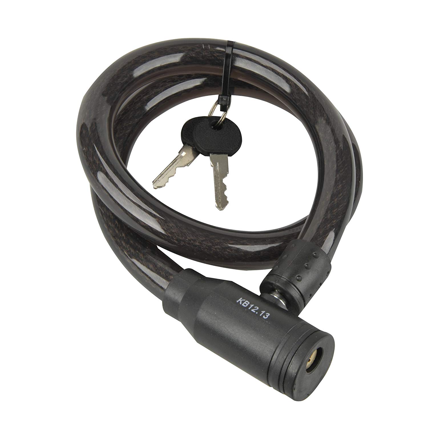 Fischer Cable Lock Diameter 12 mm, Black, 180, 85848, Black - Black