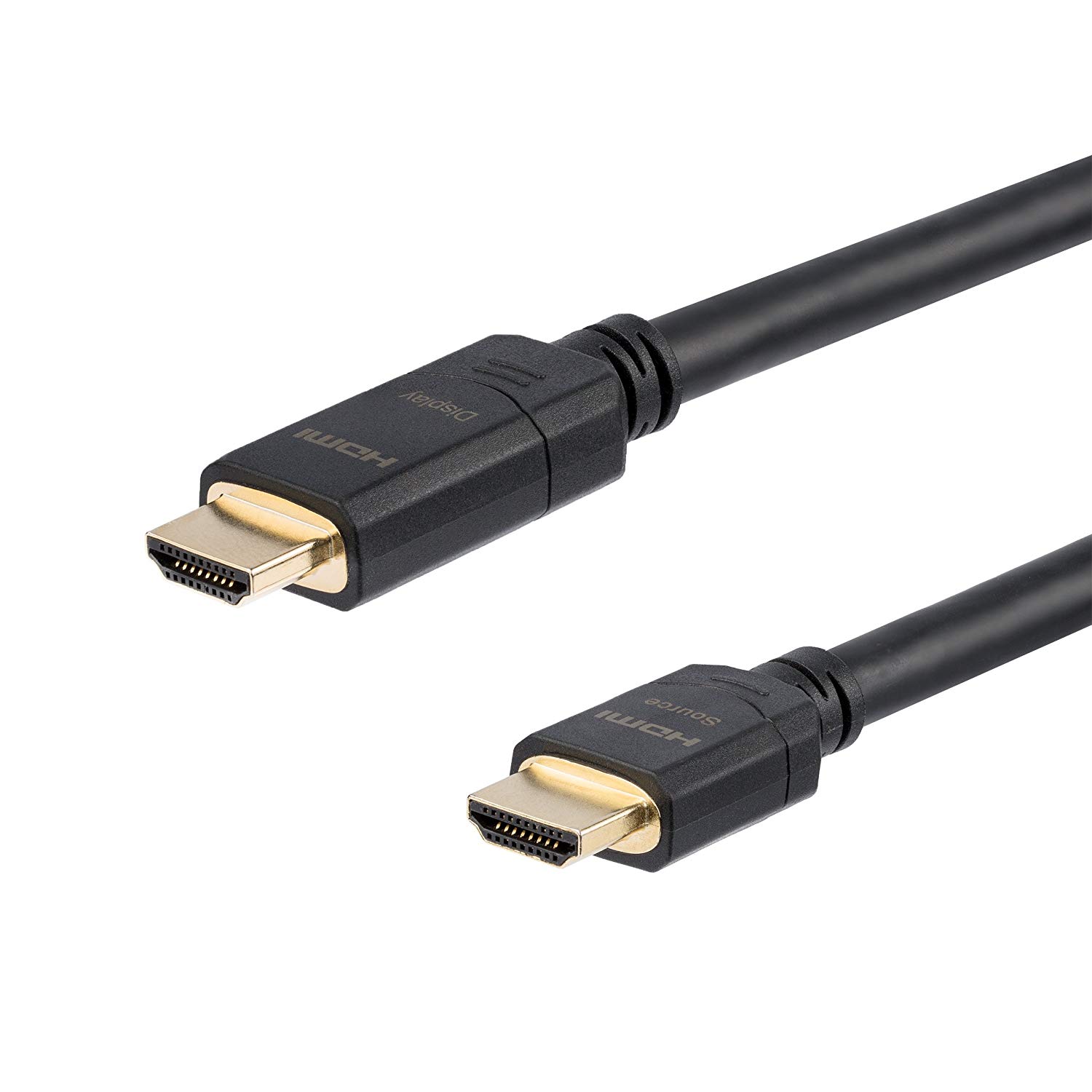 StarTech 65ft (20m) Active High Speed HDMI Cable, 4K 30Hz,1080p 120Hz, HDCP 1.4,ARC, Gold Plated Connectors