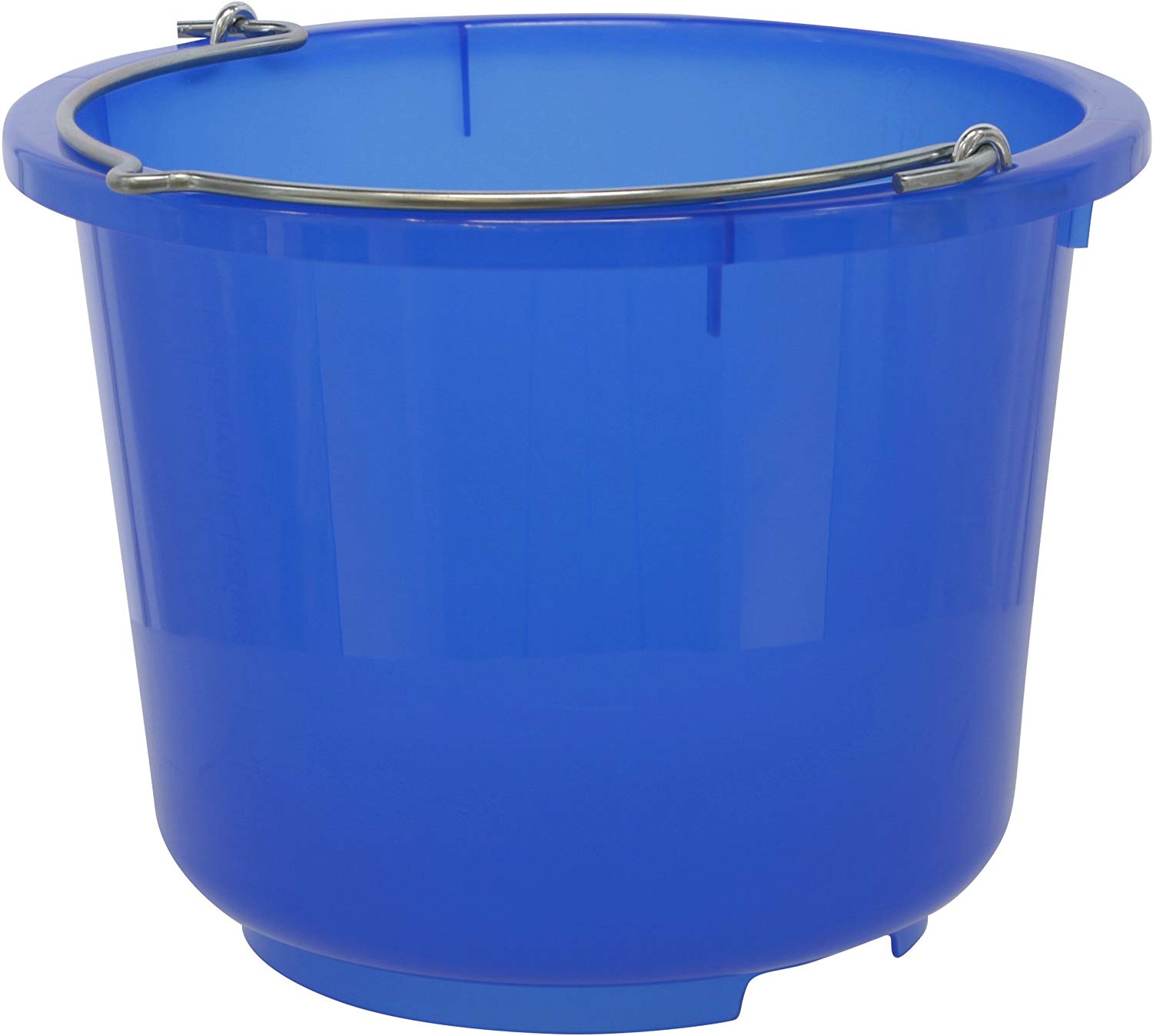 Kerbl All Purpose Bucket Transparent, Blue
