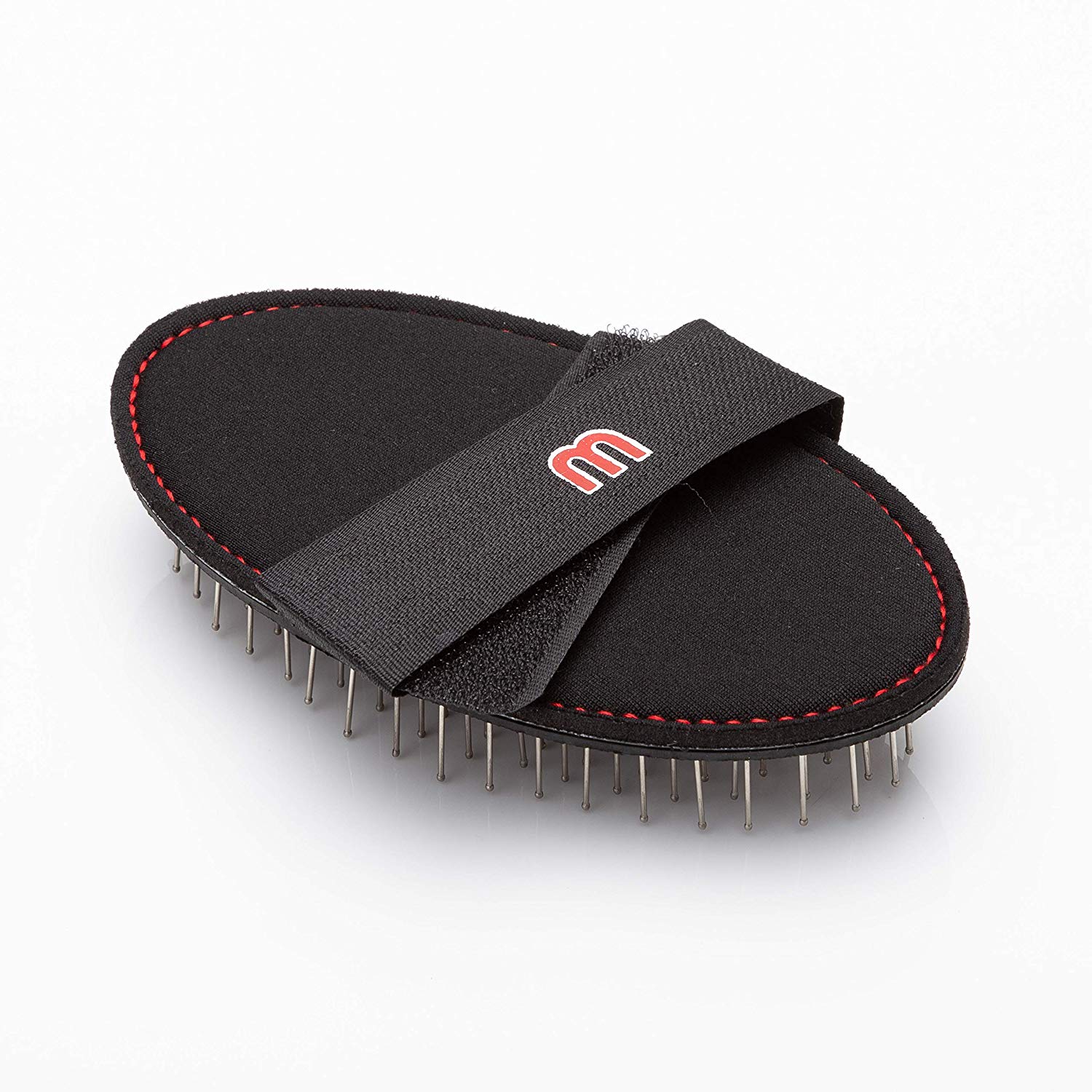 Mikki Dog, Puppy, Cat Grooming Palm Pad Glove Brush - Gentle Grooming - For Terriers and Wire Coats, Clear - Image 2
