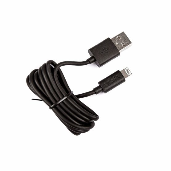 Veho 1 m PEBBLE Apple Lightning Charge and Sync Cable - Black, VPP-501-1M - Image 2