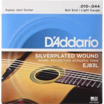 D'Addario EJ83L Gypsy Jazz Jazz Light (.010-.044) Acoustic Guitar Strings