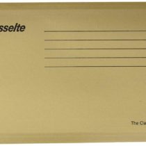 Esselte Classic – Pack of 50 Suspension File Reinforced with Transparent Plastic Visor – Natural