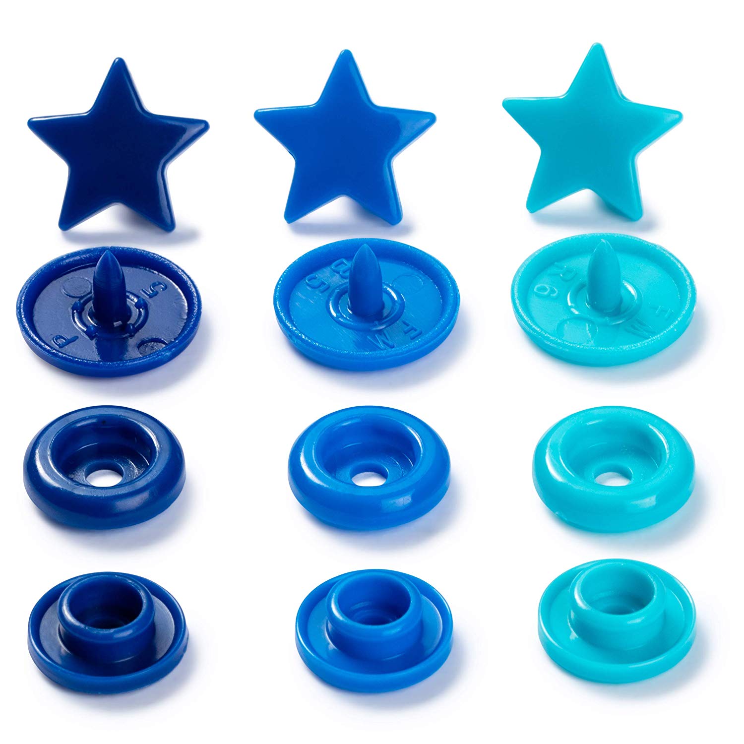 PrymLove Fasteners, Blue, 12 x 7 x 2 cm - Image 2