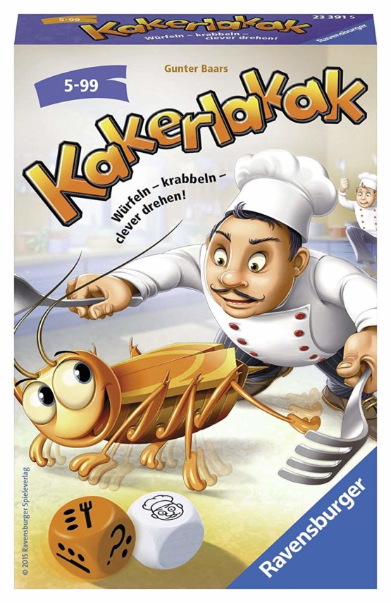 Ravensburger 23391 5 "Kakerlakak" Game