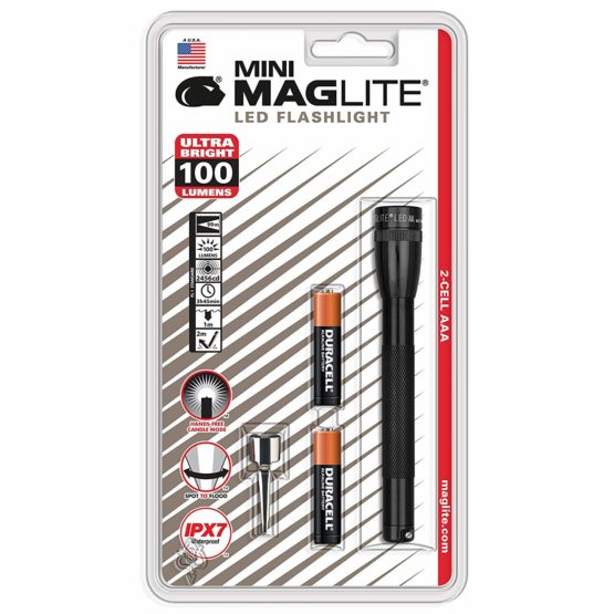 Mag Lite - Solitaire - LED Flashlight "Mini Maglite" Metal, 12.5cm in Black (111 lumens) - Image 2