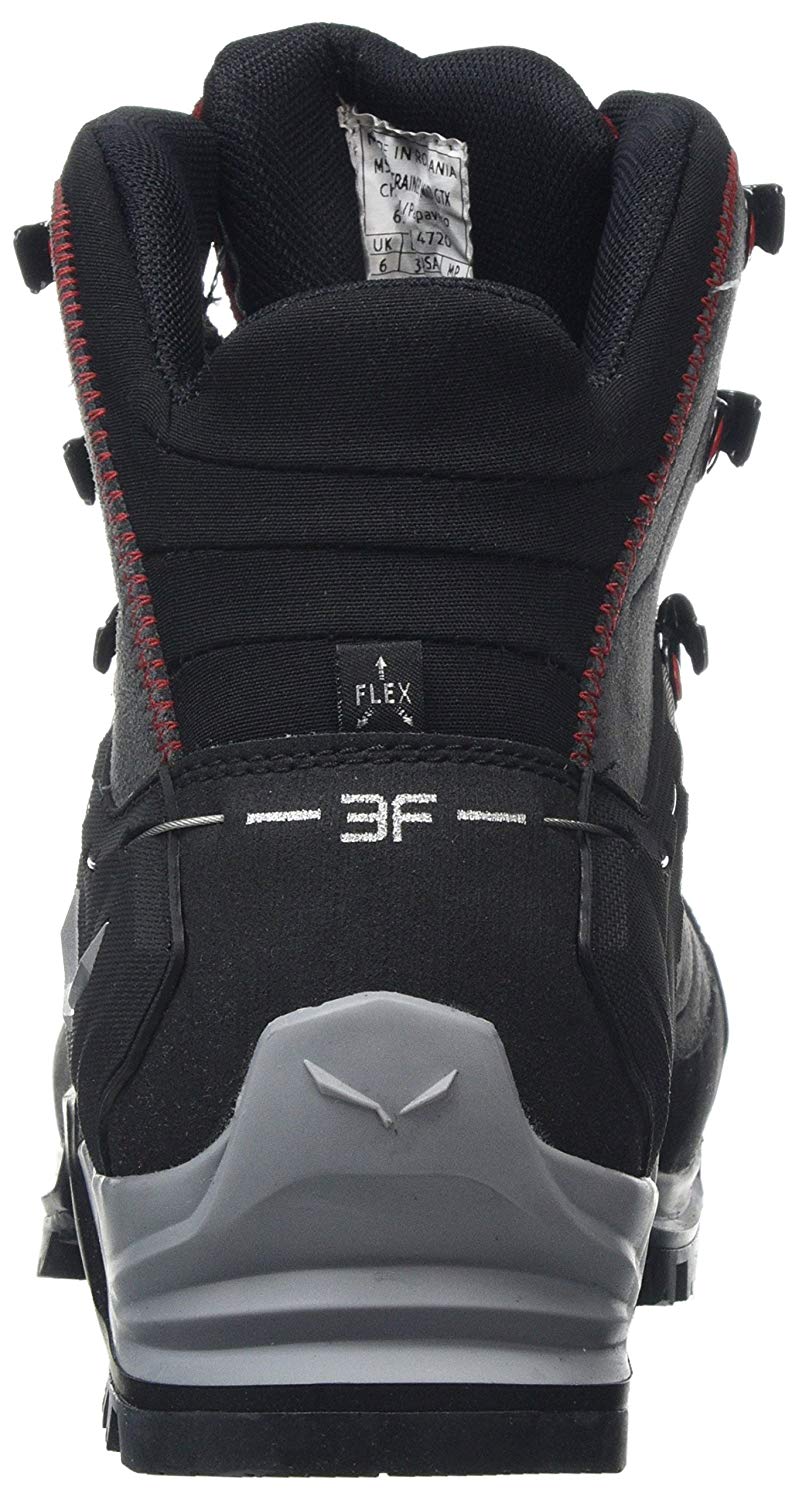 Salewa Mountain Trainer Mid Gore-Tex Men's Shoes, Charcoal Papavero, 9.5 UK - Image 3