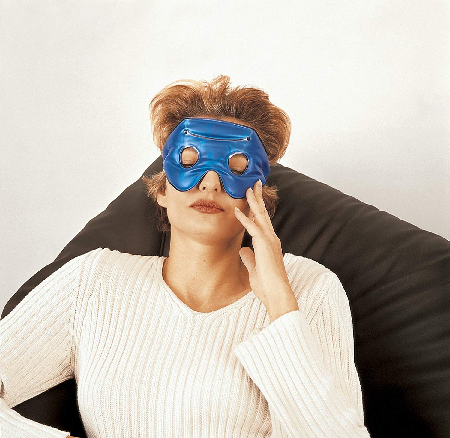 Nexcare ColdHot Therapy Pack Mask, 1/Pack, Blue, Standard - Image 4