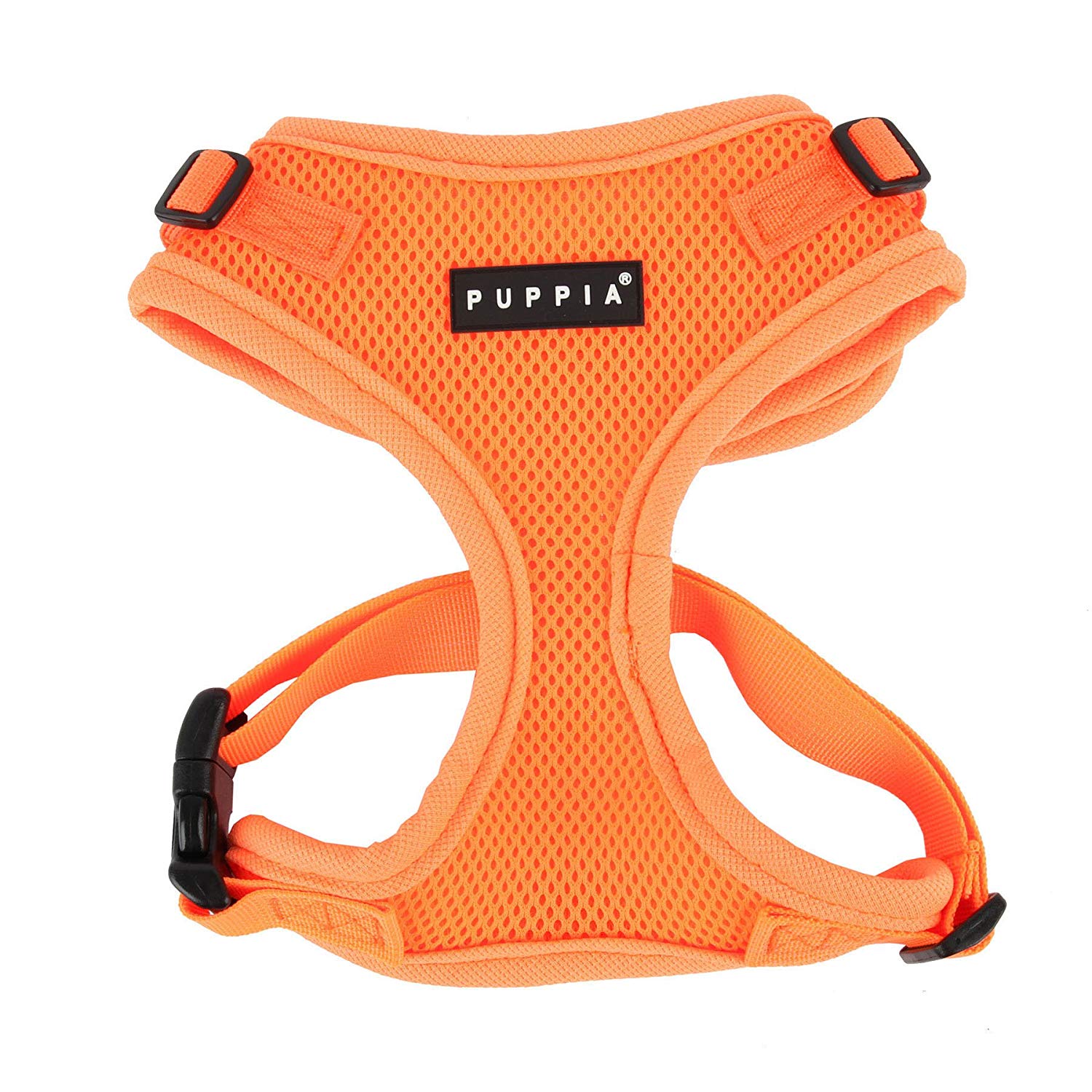 Puppia Neon Soft Harness II, Small, Orange