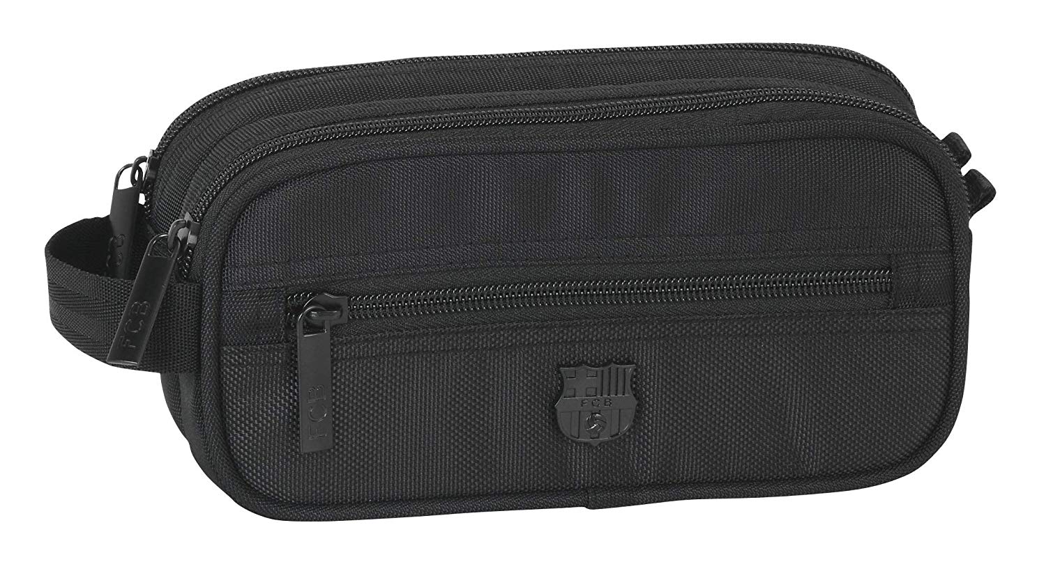 F.C. Barcelona Premium Official Laptop Bag, Kastanienbraun Marineblau