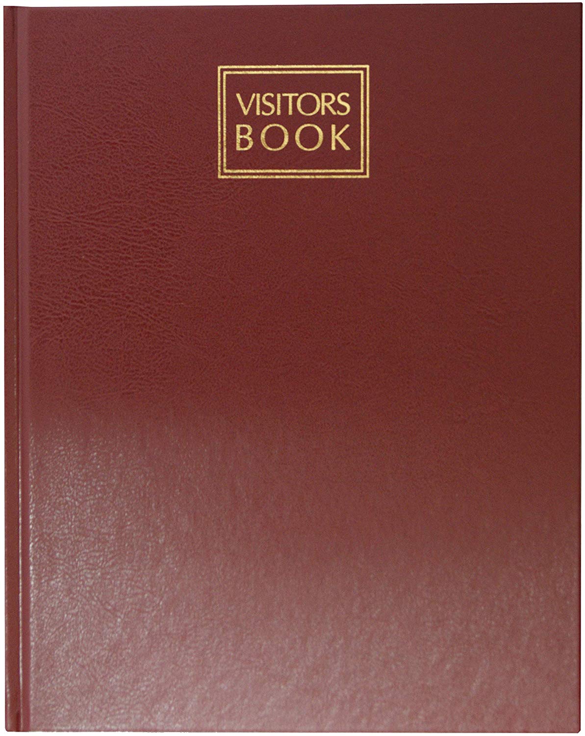 Collins 40 Visitors Book Assorted Colours, Blue, 254 x 203mm - Image 4