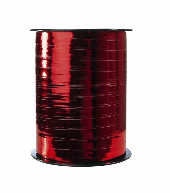 Clairefontaine Metallic Counter Ribbon Rolls, 7 mm x 250 m - Red