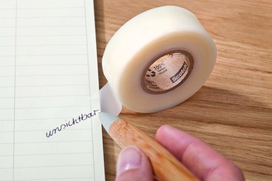 Scotch 214543 Magic Tape 900 Roll Natural Fibre Film 19mmx33m Matt [Pack 14 and C38 Dispenser] - Image 2