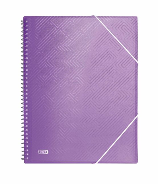 Elba Urban Spiral Display Book 20 Hüllen Assorted Colours - Image 3