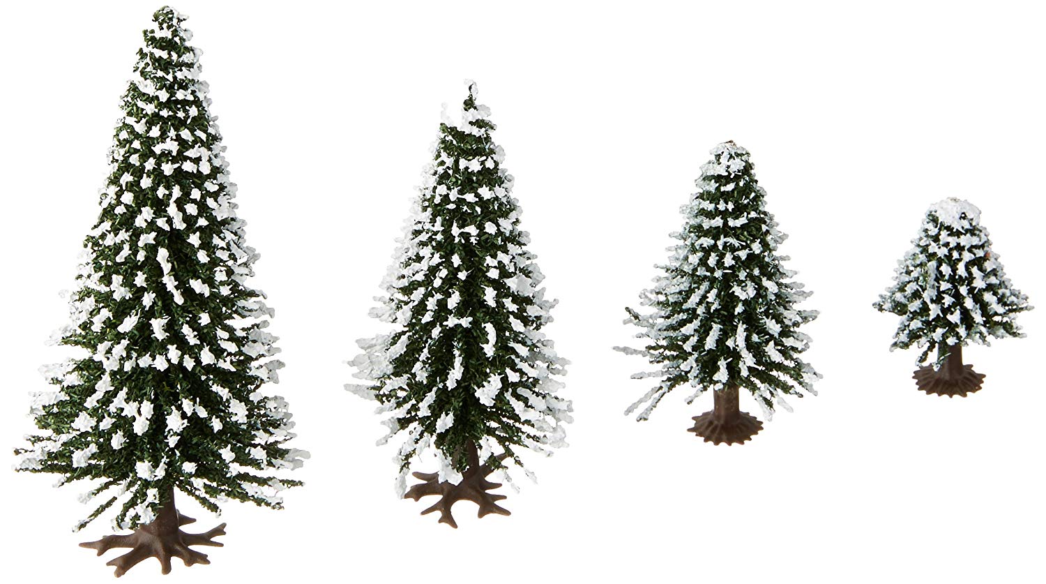 Noch 32828 Snow Fir Trees, 25-Piece, White