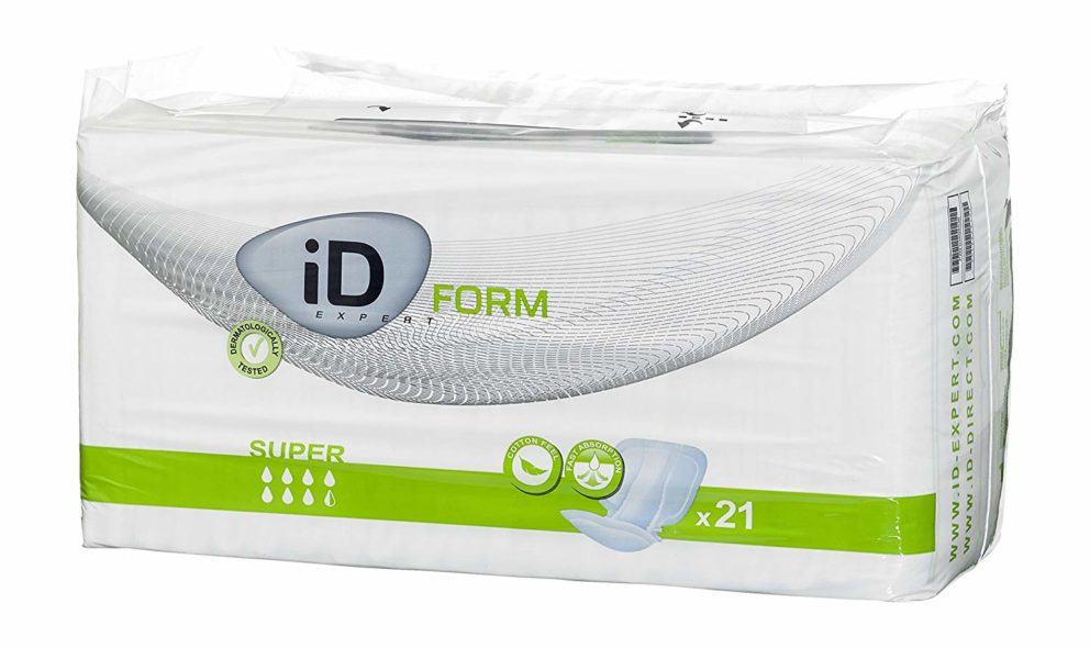 Id Expert Form Disposable Super Incontinence Pads Fast Absorbing Disposable Briefs Anti Leak 1618