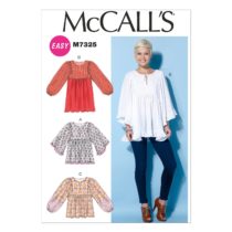 McCall's Patterns 7325 ZZ,Misses Tops and Tunic,Sizes LRG-XXL, Multicolor, X XX-Large