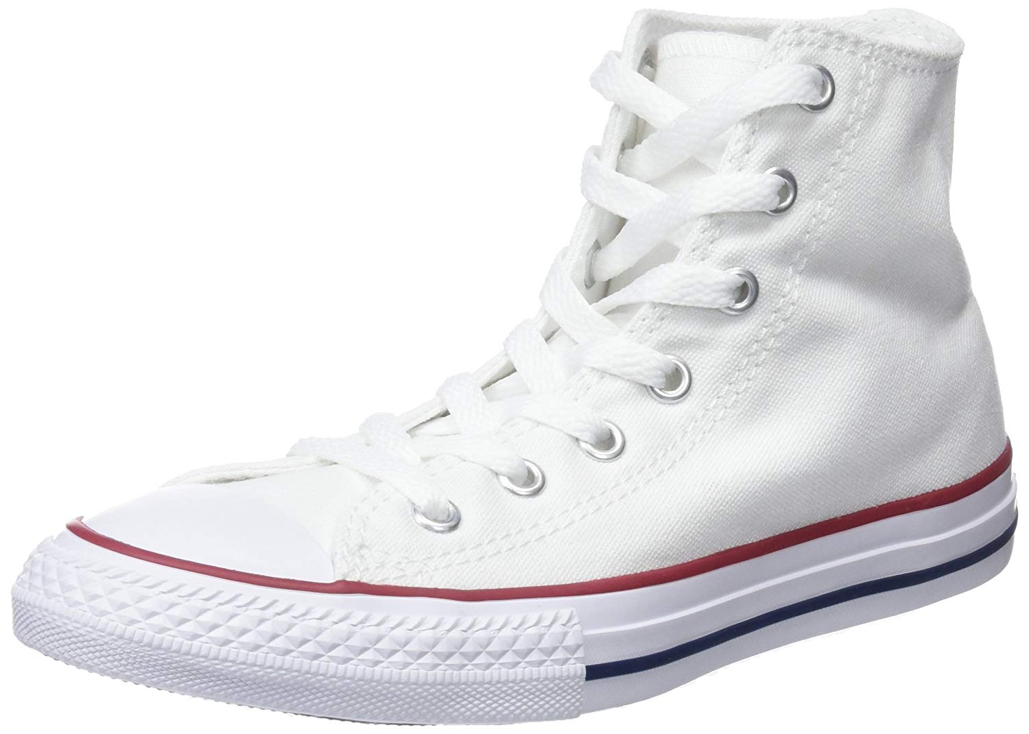 Converse All Star Hi Youth Trainers Optical White - 11 Youth UK, 11.5 UK Child